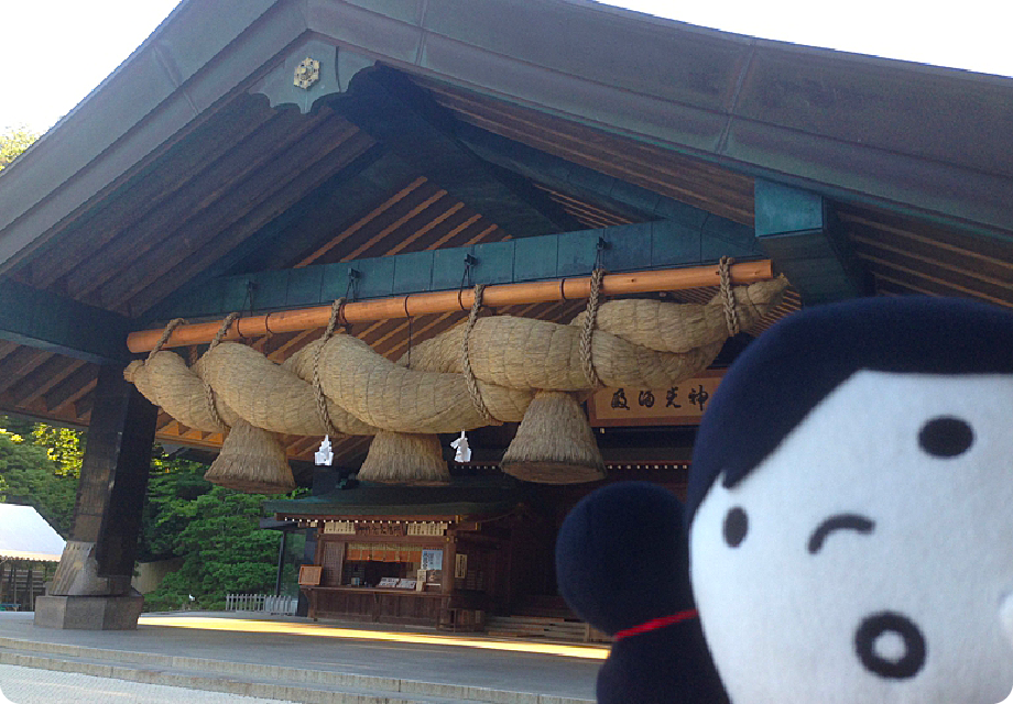 出雲大社神楽殿で執り行われる「神迎祭」